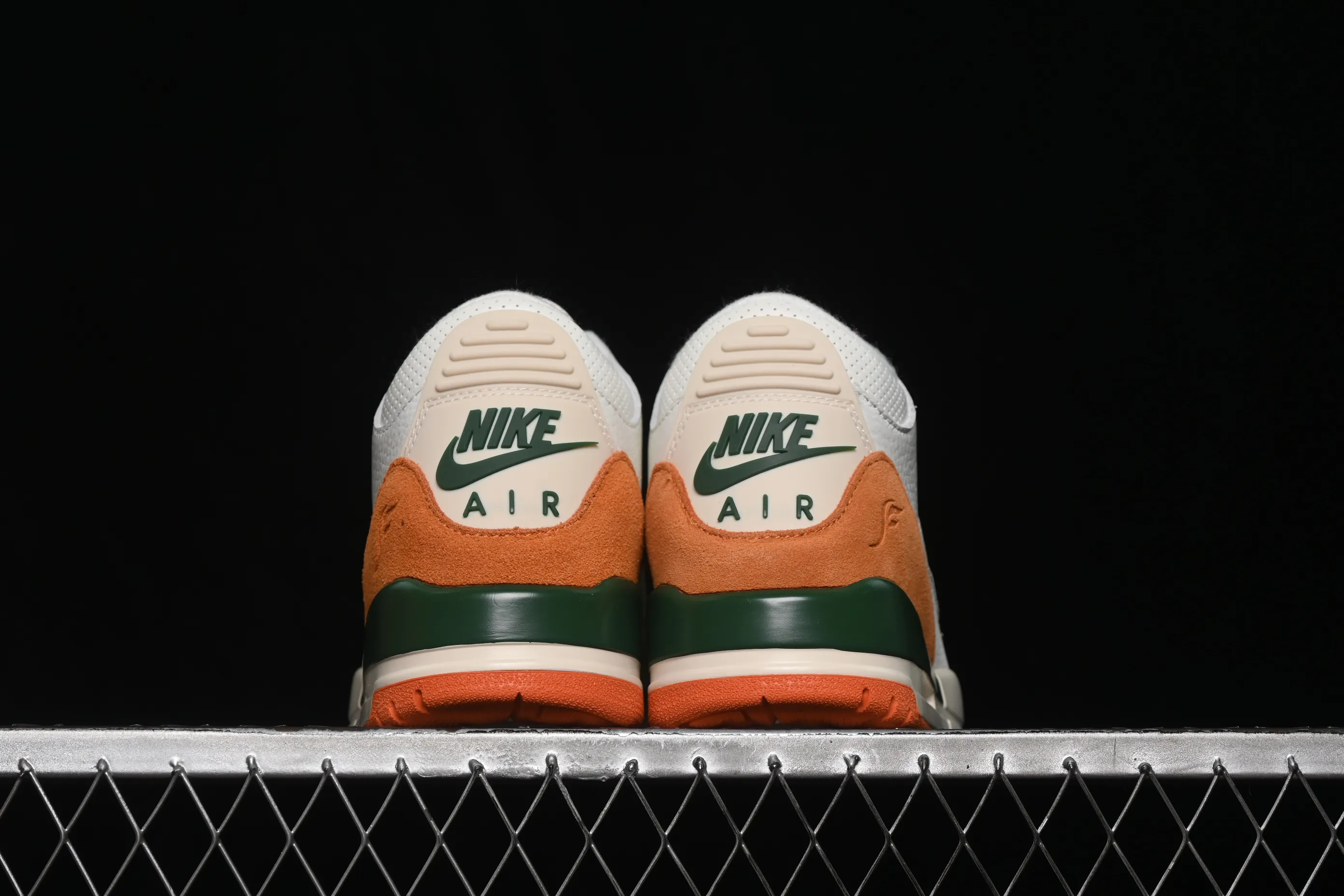 All categories Air Jordan Jordan series basketball shoes Air Jordan 3 Solefly x Air Jordan 3 Retro "Miami" AJ3 Joe 3 Miami joint white green orange IF4491-100